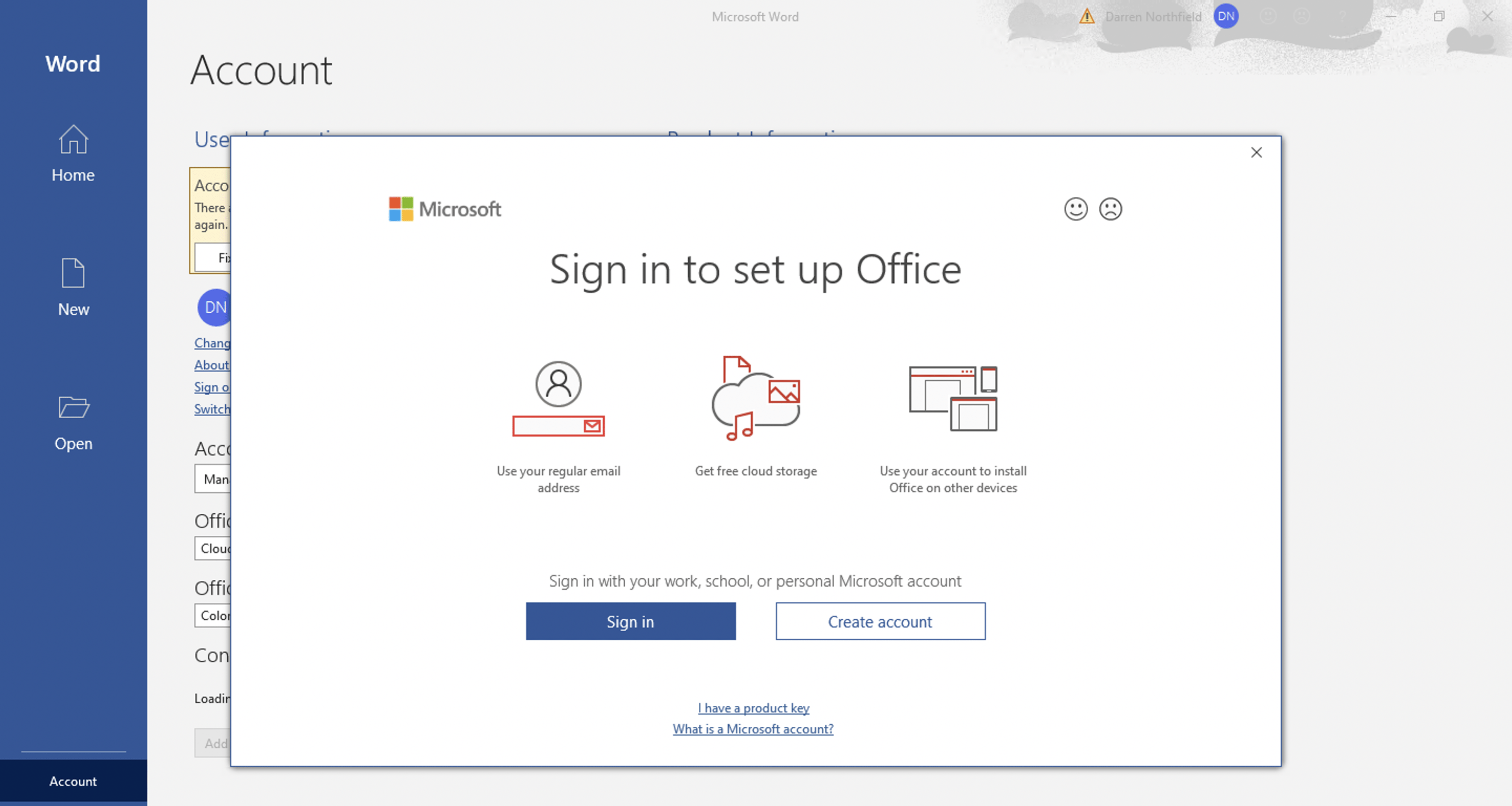 Microsoft 365 - Sign in to set up Office