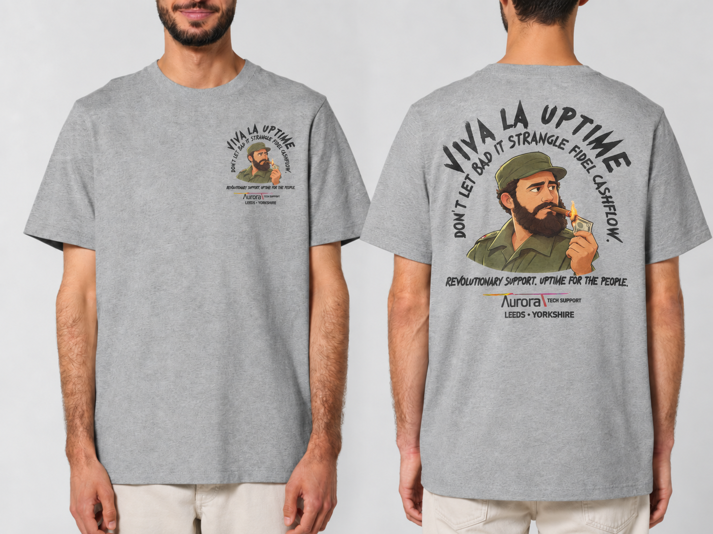 Fidel Cashflow Crewneck T-Shirt 1 Fidel Cashflow