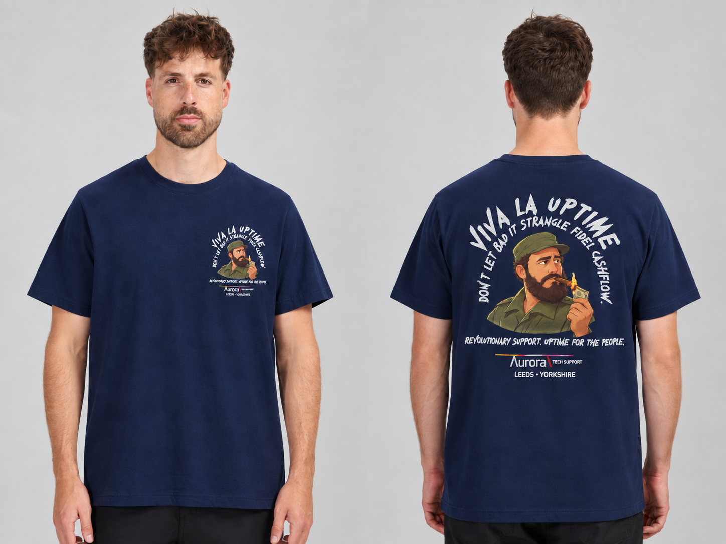 Fidel Cashflow Crewneck T-Shirt 2 Fidel Cashflow